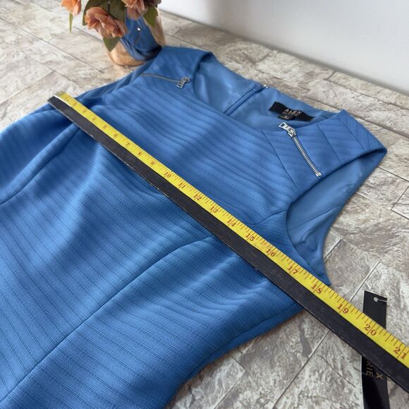 NWT WOMEN'S SZ 8 ALEX MARIE SLEEVELESS BLUE DRESS MULHOLLARD * $129 - Picture 14 of 17